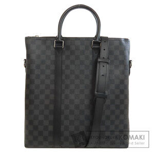 Louis Vuitton Anton Tote Handbag Damier Canvas